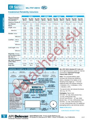 ER1641-102JM datasheet  